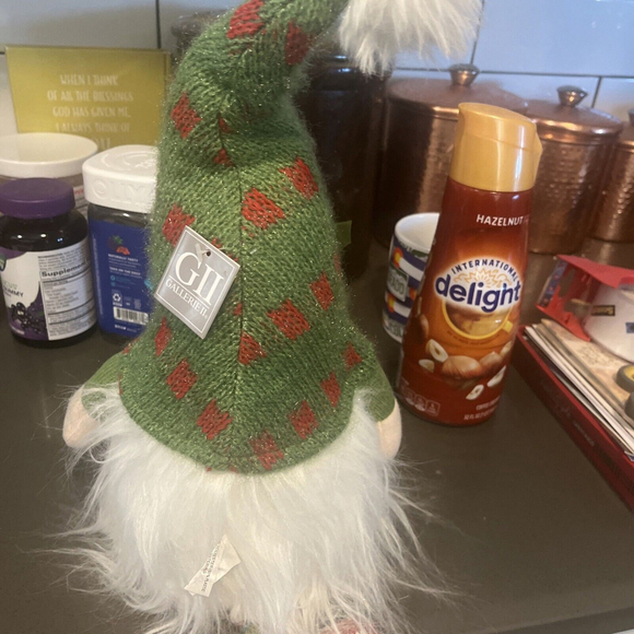 NWT Christmas Led Gnome Light Battery Operated By Gallerie 2 - Picture 6 of 12